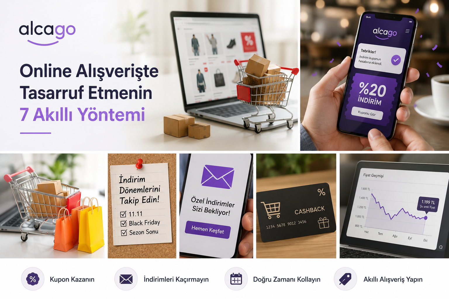 Online Alışverişte Tasarruf Etmenin 7 Akıllı Yöntemi