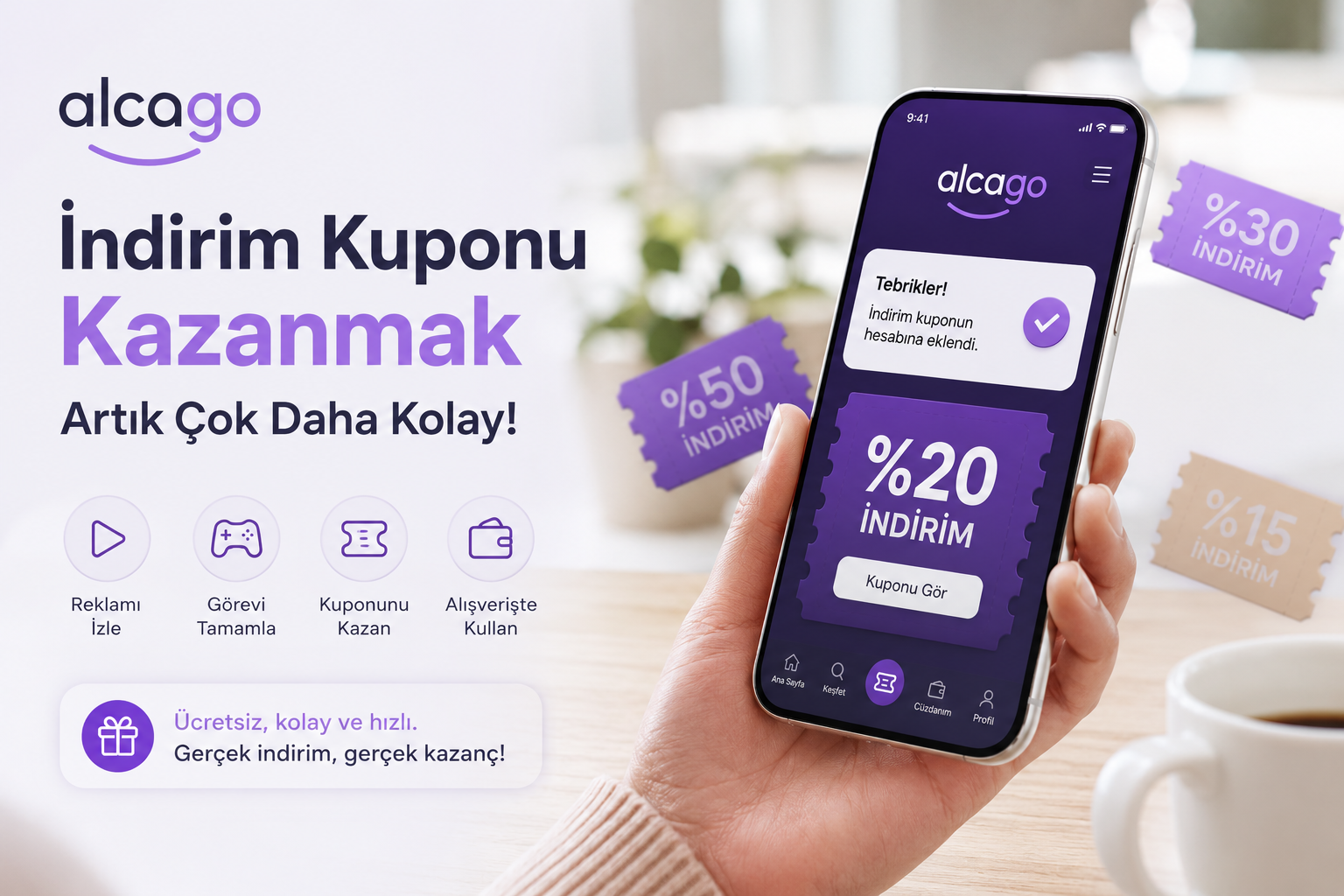 Ücretsiz İndirim Kuponu Nasıl Kazanılır? 2026 Rehberi